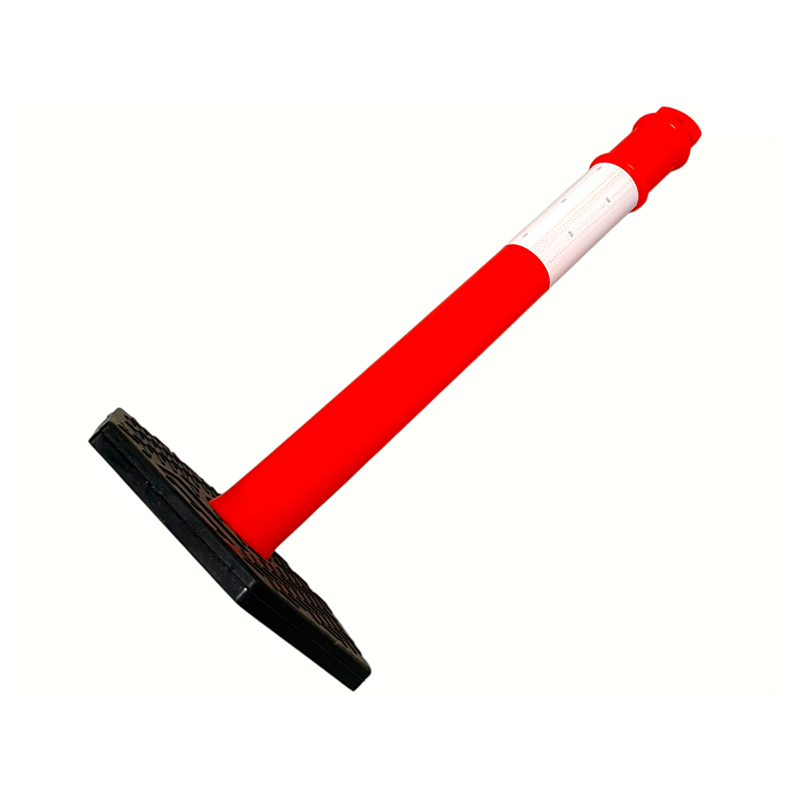 인체공학적 휴대용 T-TOP 유연한 Delineator 포스트