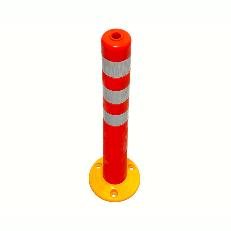 반사 칼라가 있는 유연한 PVC Delineator 포스트
