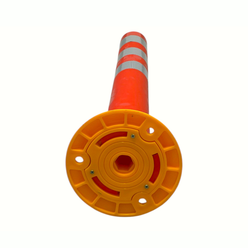 반사 칼라가 있는 유연한 PVC Delineator 포스트