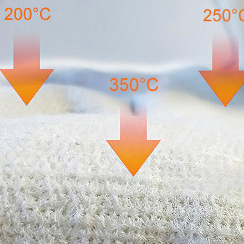 350°C 알루미늄 호일 내열 안전 장갑