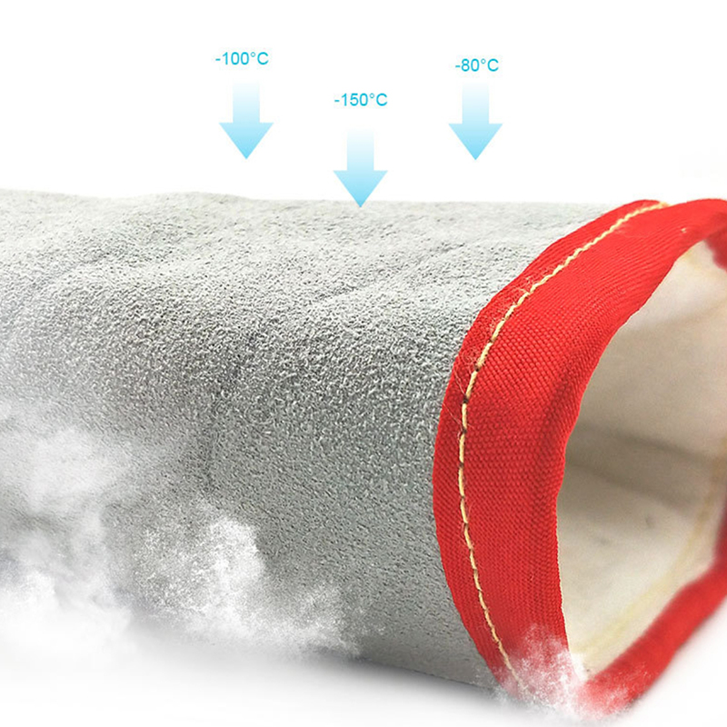 -150°C 소가죽을 사용한 극저온 장갑