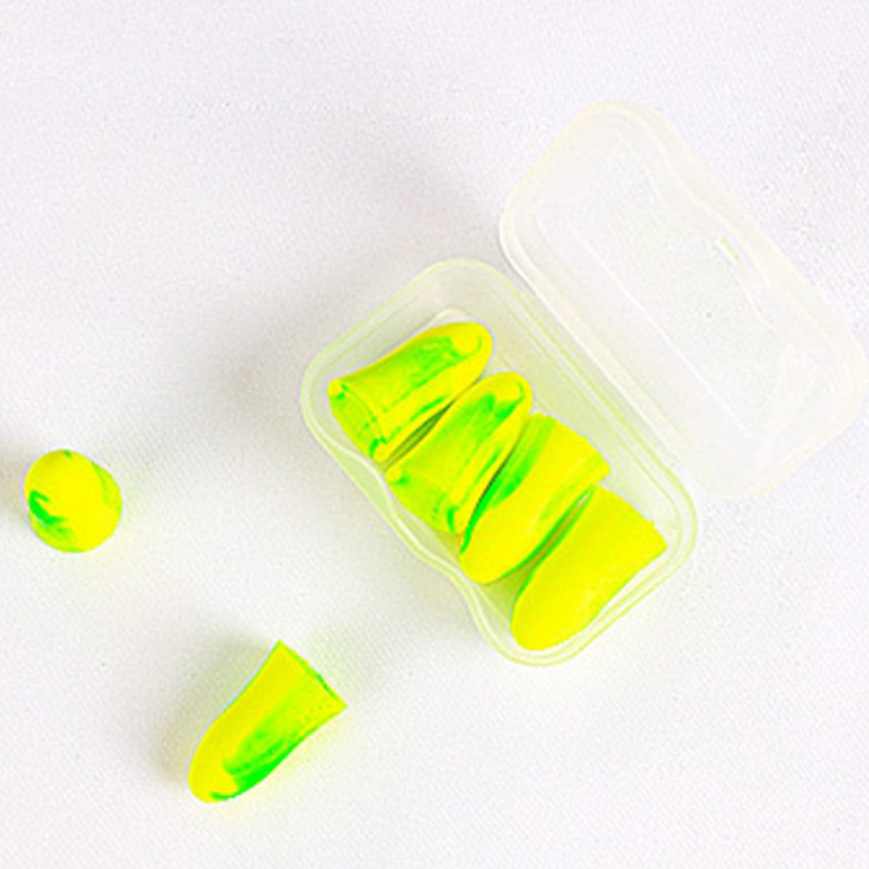 종 모양의 느린 반동 PU 폼 소음 감소 귀마개 종 모양의 느린 반동 PU 폼 소음 감소 귀마개